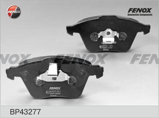 Fenox BP43277 - Brake Pad Set, disc brake car-mod.net