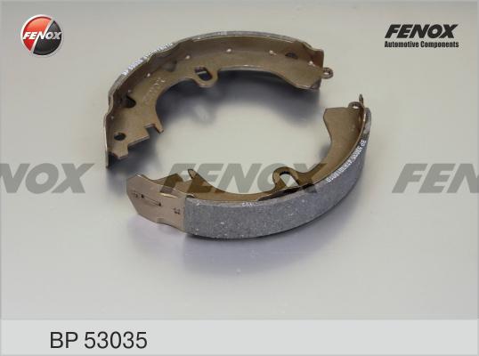 Fenox BP53035 - Drum Brake Shoe Set car-mod.net