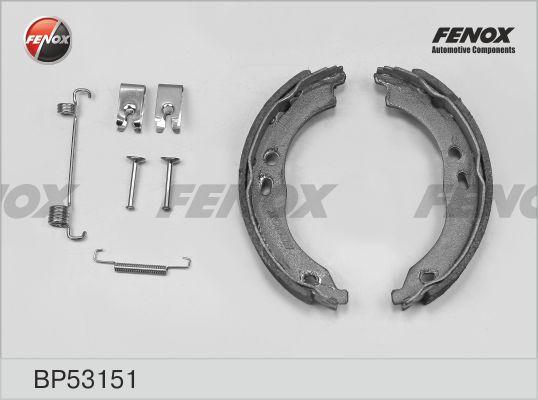 Fenox BP53151 - Drum Brake Shoe Set car-mod.net