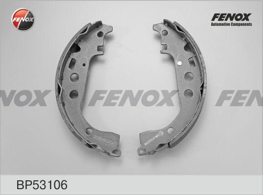 Fenox BP53106 - Drum Brake Shoe Set car-mod.net