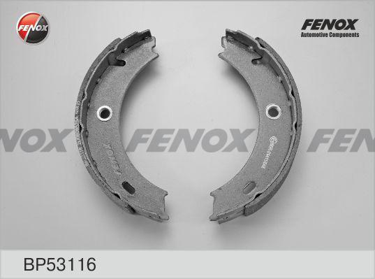 Fenox BP53116 - Drum Brake Shoe Set car-mod.net