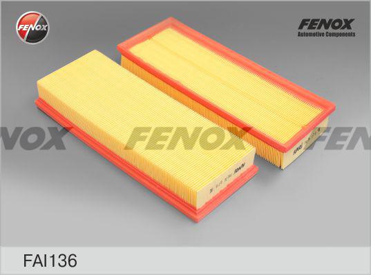 Fenox FAI136 - Engine Air Filter car-mod.net