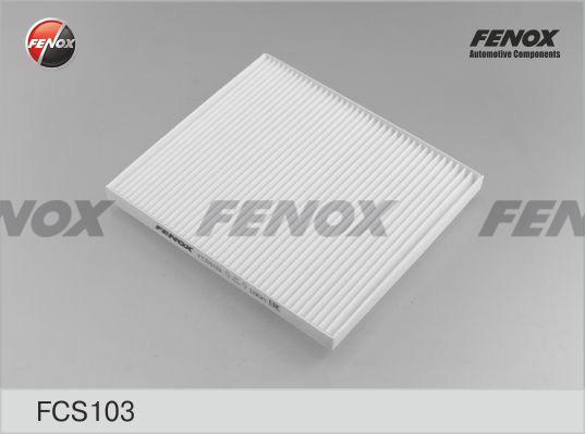 Fenox FCS103 - Filter, interior air car-mod.net