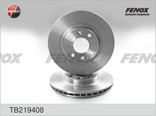 Fenox TB219408 - Brake Disc car-mod.net