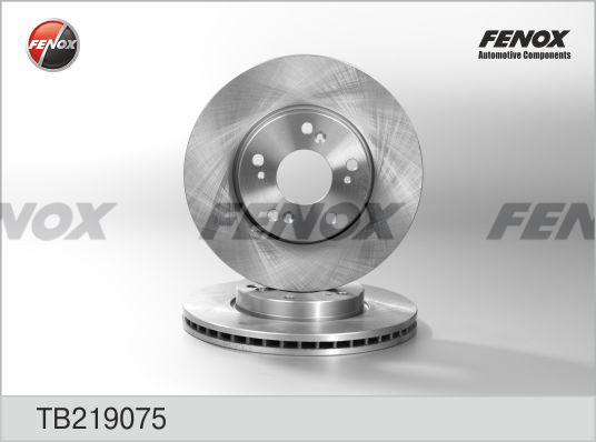 Fenox TB219075 - Brake Disc car-mod.net