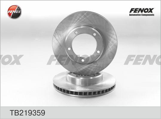 Fenox TB219359 - Brake Disc car-mod.net
