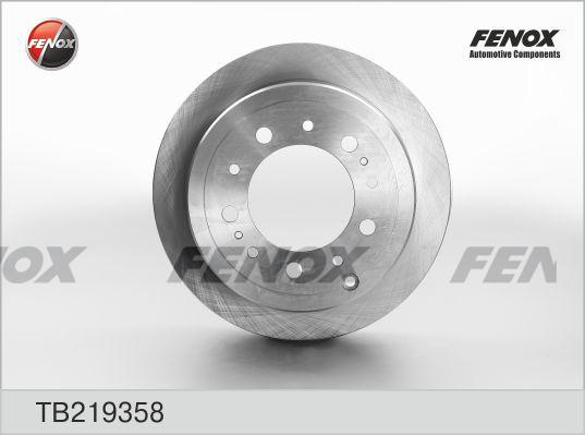 Fenox TB219358 - Brake Disc car-mod.net