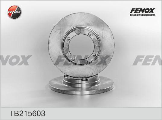 Fenox TB215603 - Brake Disc car-mod.net