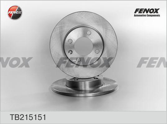 Fenox TB215151 - Brake Disc car-mod.net