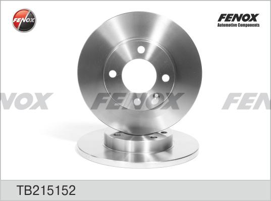 Fenox TB215152 - Brake Disc car-mod.net