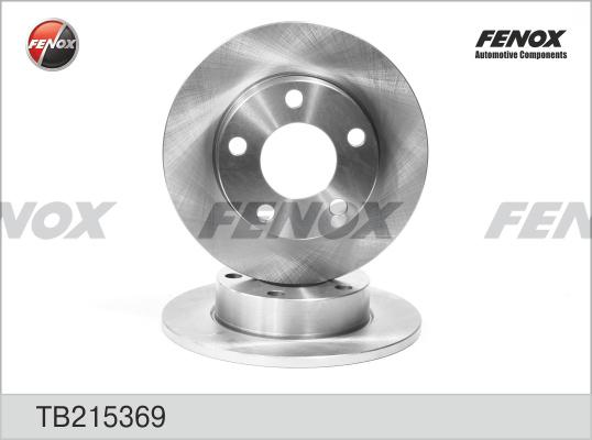 Fenox TB215369 - Brake Disc car-mod.net