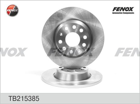Fenox TB215385 - Brake Disc car-mod.net