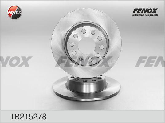 Fenox TB215278 - Brake Disc car-mod.net