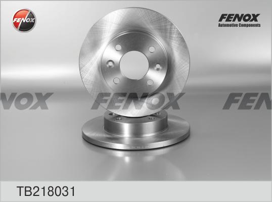 Fenox TB218031 - Brake Disc car-mod.net