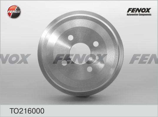 Fenox TO216000 - Brake Drum car-mod.net