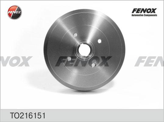 Fenox TO216151 - Brake Drum car-mod.net