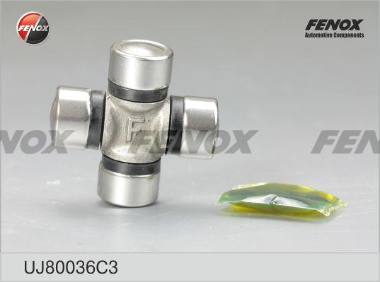 Fenox UJ80036C3 - Flexible disc, propshaft joint car-mod.net