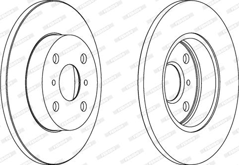 BENDIX 561104B - Brake Disc car-mod.net