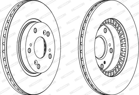 Ferodo DDF1496 - Brake Disc car-mod.net