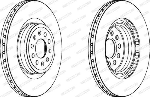 Ferodo DDF1137 - Brake Disc car-mod.net