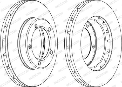 Ferodo DDF1211C-D - Brake Disc car-mod.net