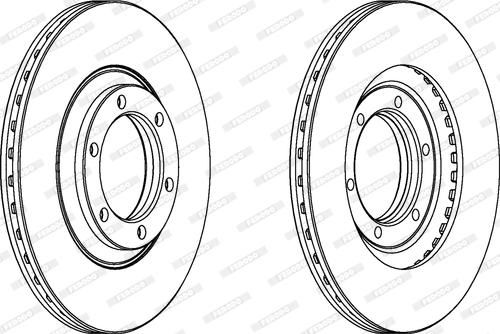 Ferodo DDF356 - Brake Disc car-mod.net