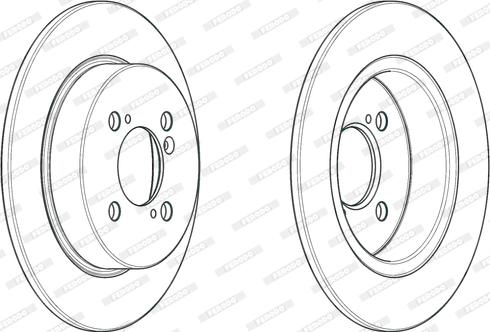 Ferodo DDF2071C - Brake Disc car-mod.net
