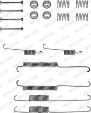 Ferodo FBA39 - Accessory Kit, brake shoes car-mod.net