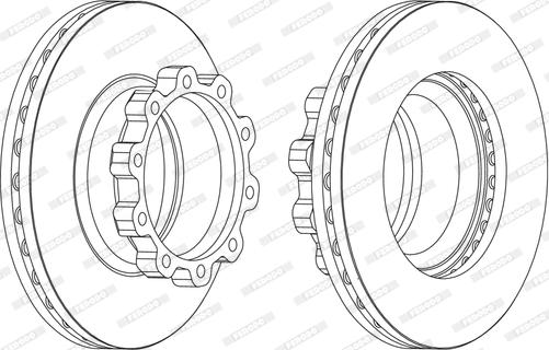 AUGROS 5972638P - Brake Disc car-mod.net