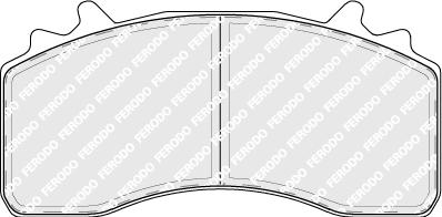 Ferodo FCV4419 - Brake Pad Set, disc brake car-mod.net