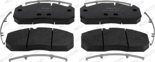 Ferodo FCV1578B - Brake Pad Set, disc brake car-mod.net