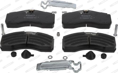 Ferodo FCV1275PTS - Brake Pad Set, disc brake car-mod.net