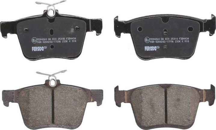 Ferodo FDB4434 - Brake Pad Set, disc brake car-mod.net
