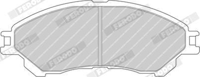 Ferodo FDB4698 - Brake Pad Set, disc brake car-mod.net