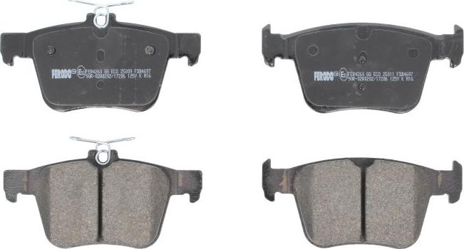 Ferodo FDB4697 - Brake Pad Set, disc brake car-mod.net