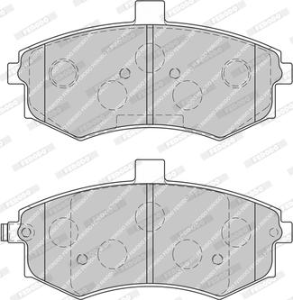 Ferodo FDB4621-D - Brake Pad Set, disc brake car-mod.net