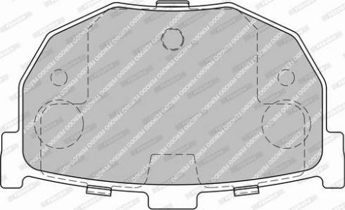 Ferodo FDB4622-D - Brake Pad Set, disc brake car-mod.net
