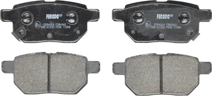 Ferodo FDB4042 - Brake Pad Set, disc brake car-mod.net