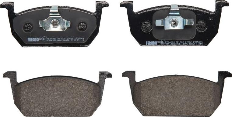 Ferodo FDB5069 - Brake Pad Set, disc brake car-mod.net