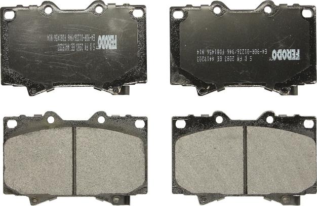 Ferodo FDB1456 - Brake Pad Set, disc brake car-mod.net