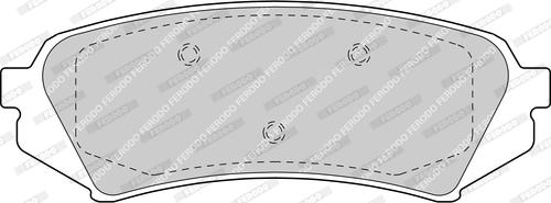 Ferodo FDB1457-D - Brake Pad Set, disc brake car-mod.net