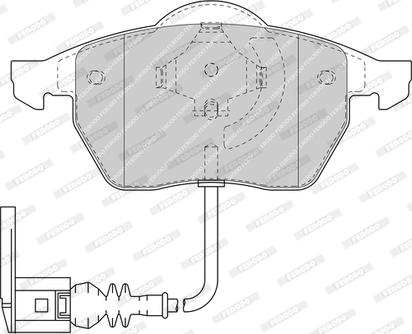 Ferodo FDB1463-D - Brake Pad Set, disc brake car-mod.net