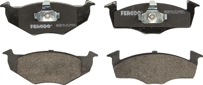 Ferodo FDB1054 - Brake Pad Set, disc brake car-mod.net
