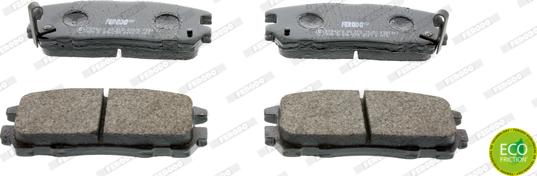 Ferodo FDB1017 - Brake Pad Set, disc brake car-mod.net