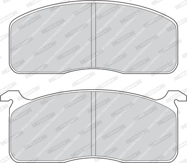 Ferodo FDB186 - Brake Pad Set, disc brake car-mod.net