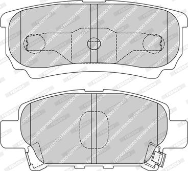 Ferodo FDB1839-D - Brake Pad Set, disc brake car-mod.net
