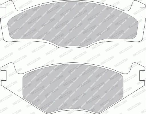Ferodo FDB392G - Brake Pad Set, disc brake car-mod.net