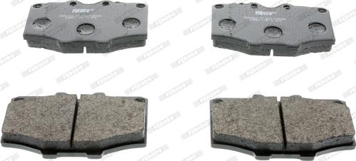 Ferodo FDB288 - Brake Pad Set, disc brake car-mod.net