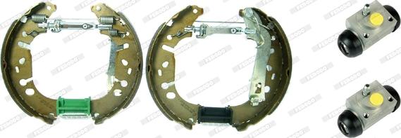 Ferodo FMK443 - Drum Brake Shoe Set car-mod.net