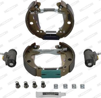 Ferodo FMK054 - Drum Brake Shoe Set car-mod.net